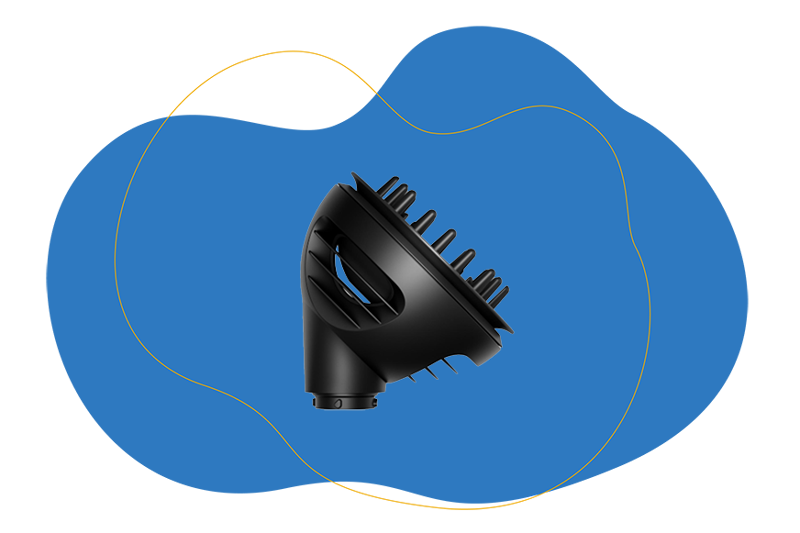 Wellen- und Locken-Diffusor für den Airwrap i.d.